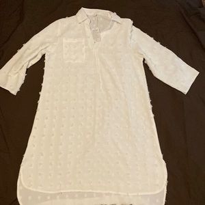 White summer dress large